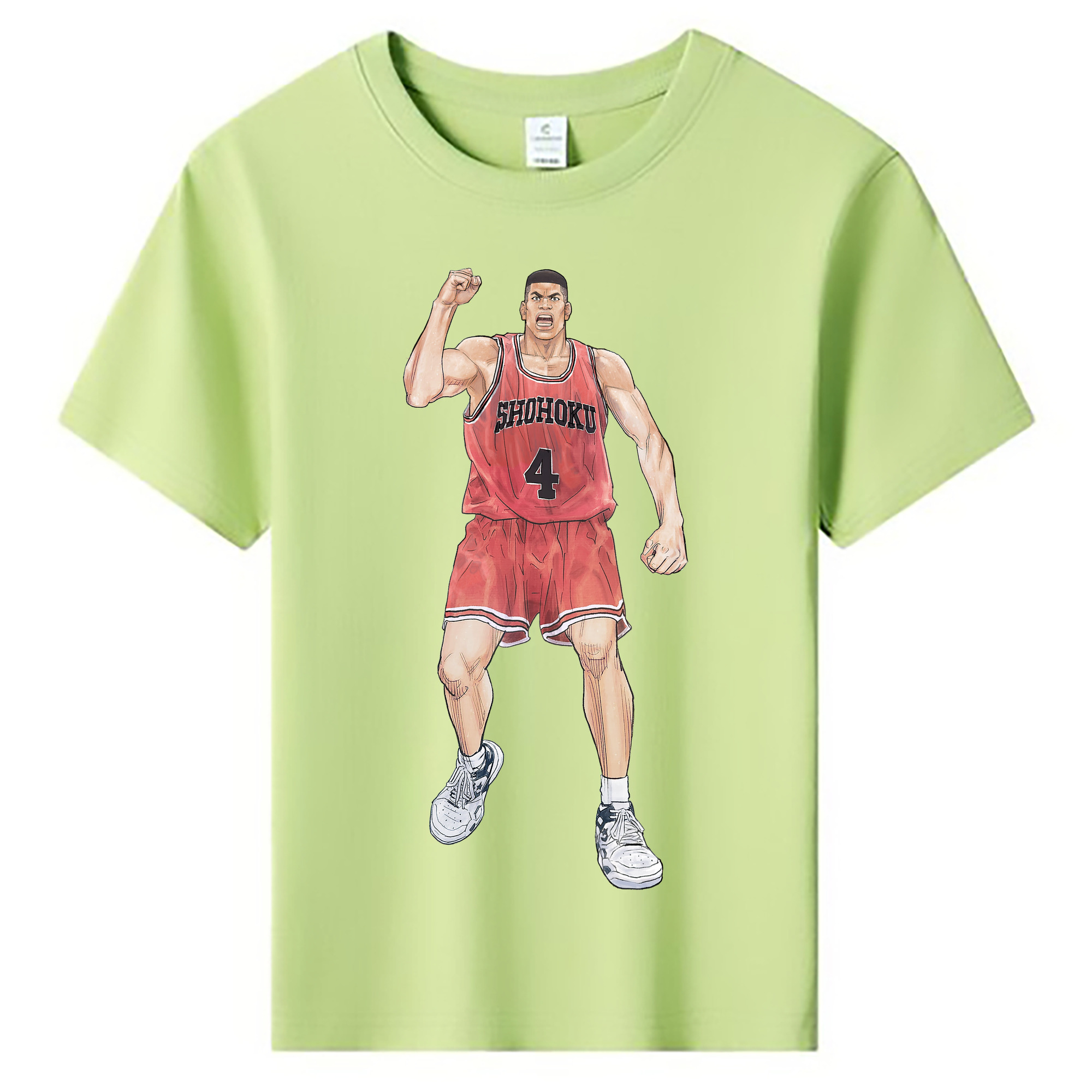 （画像用） SLAM DUNK／スラムダンク 綿100％キッズTシャツ（フロントプリント）